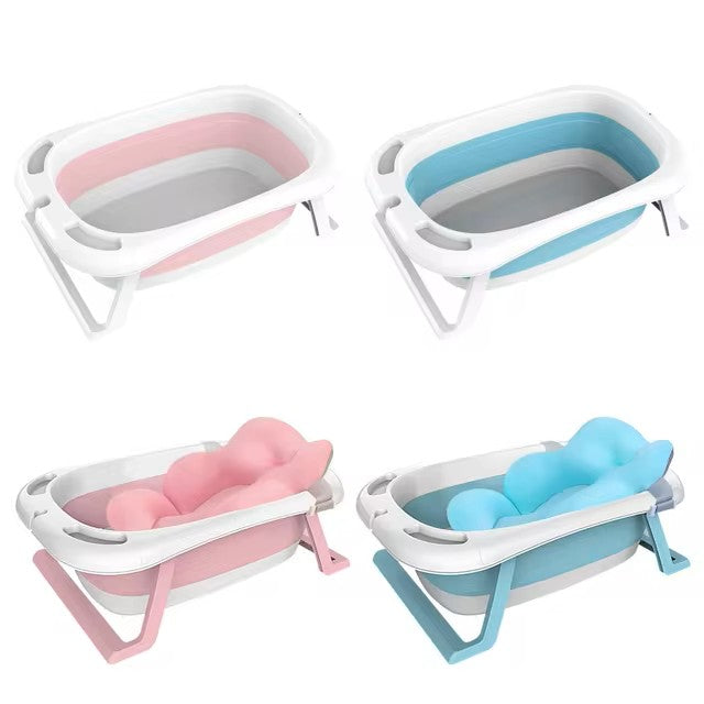 Bañera Plegable con Soporte Cangrejo