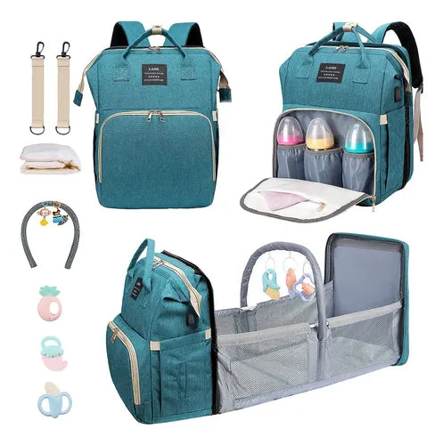 Mochila Maternal Premium cuna bebe